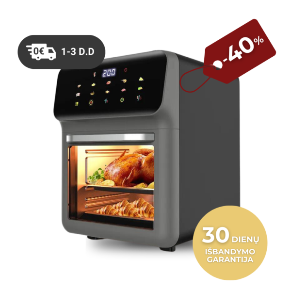 Karšto oro gruzdintuvė FRITO SMART OVEN